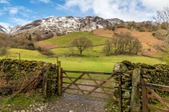 Castle Crag walk, Lingy Bank