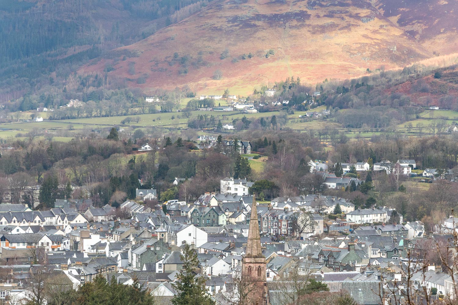 Castlehead view of keswick