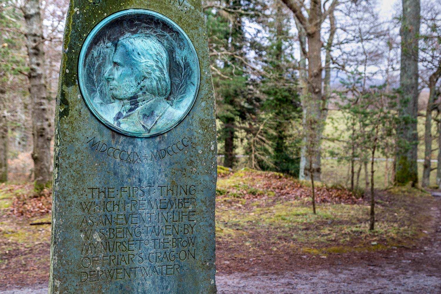 John Ruskin Memorial at Friar's Crag