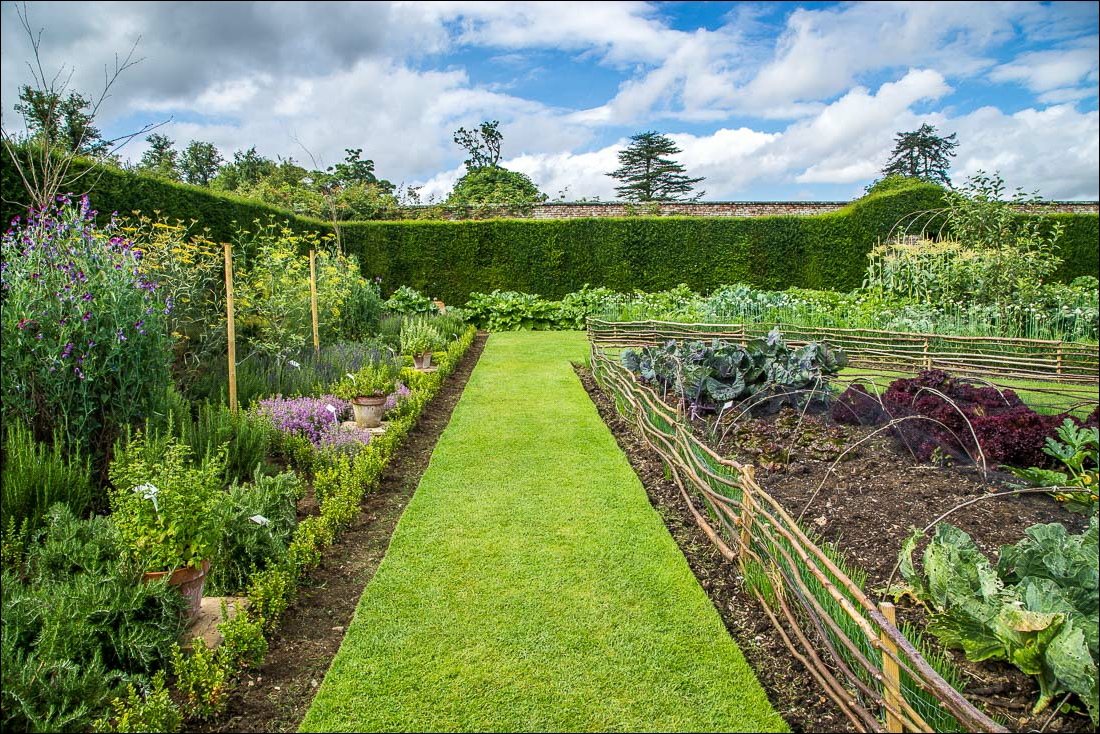 Castle Howard vegetable garden