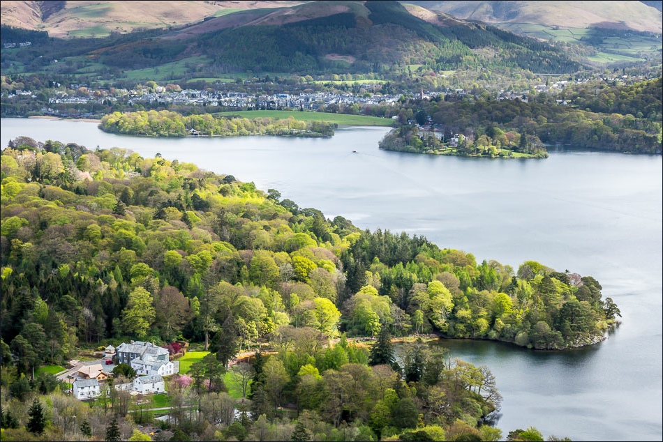 Derwent Bay and Keswick from Catbells