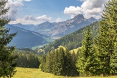 Abondance Valley from Col du Saix