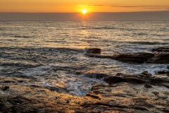 Dawn, The Bathing House Northumberland