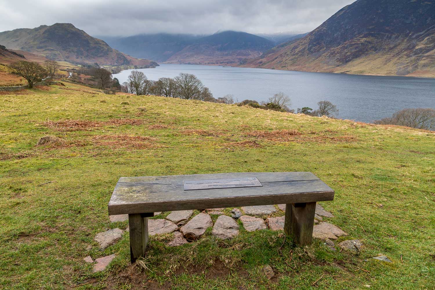 Crummock Water bench