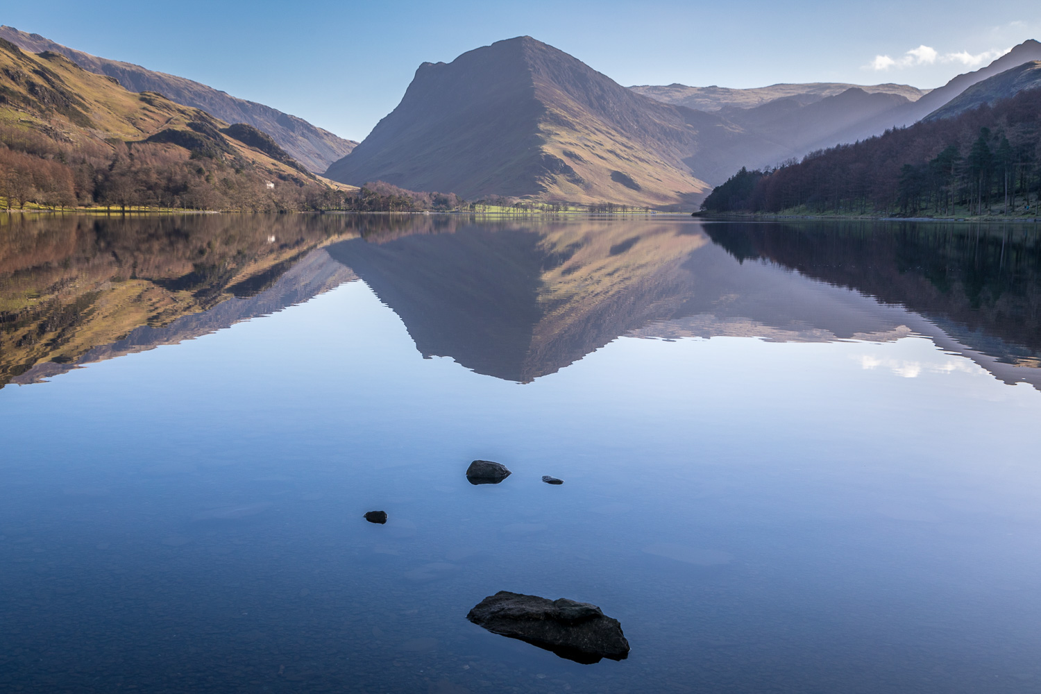 Buttermere, Fleetwith Pike, reflections
