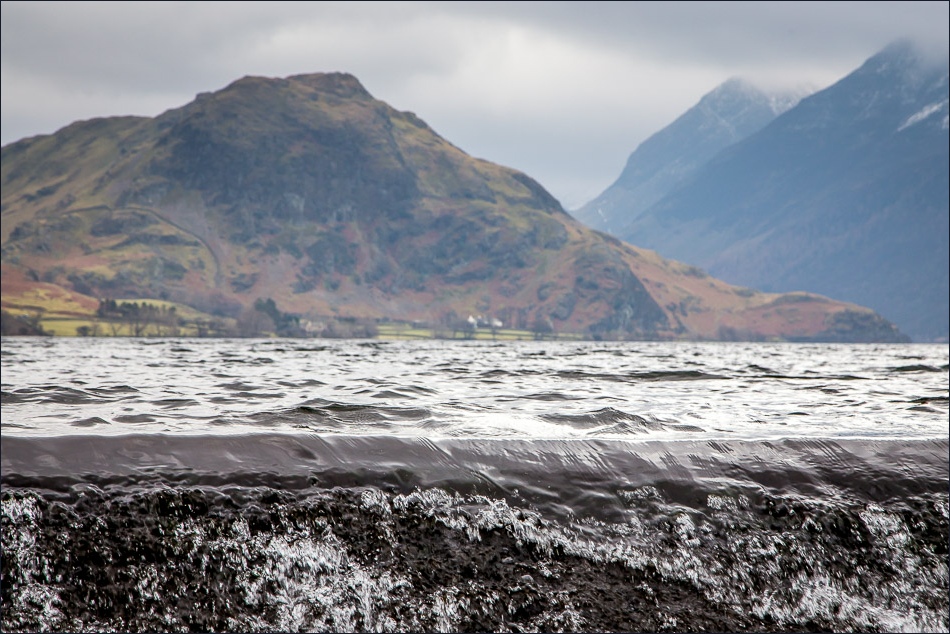The foot of Crummock Water
