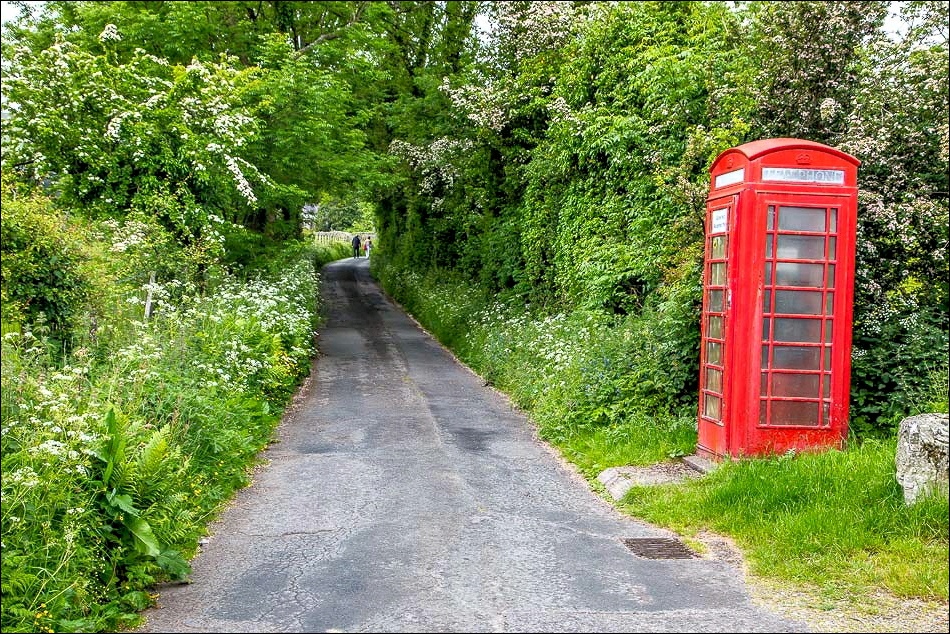 red phone box Loweswater