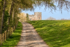 Dalemain to Dacre walk, Dacre Castle
