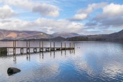 Derwent Water walk, Low Brandelhow, Blencathra