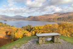 Derwent Water bench, Sir Hugh Walpole