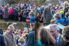 Prince Charles is here to unveil a plaque marking the status of the Lake District as a World Heritage Site