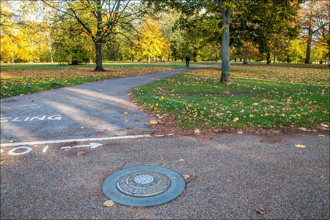 Diana Princess of Wales Memorial Walk,  Kensington Gardens