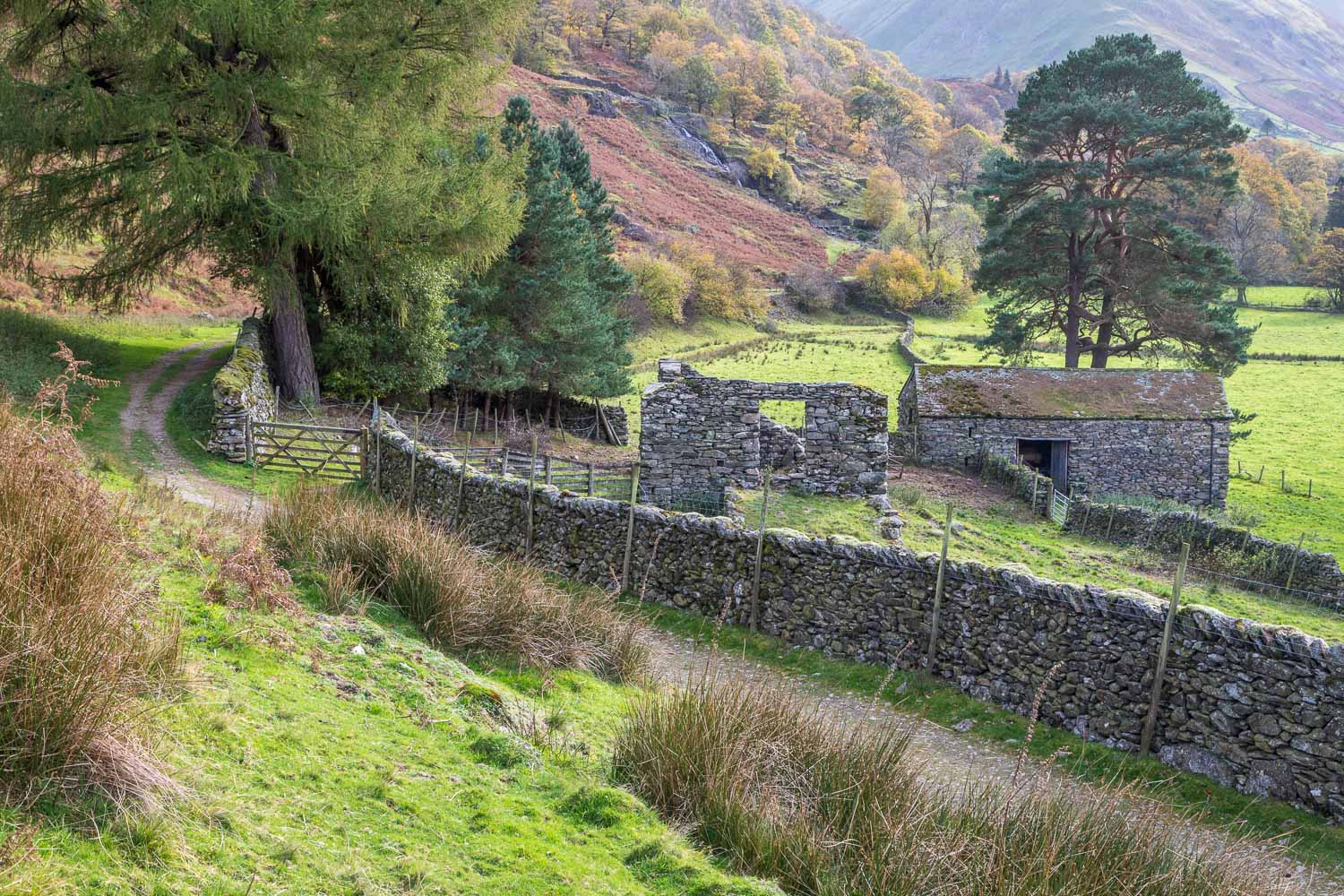 Dry stone wall Lake District