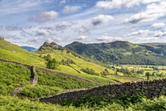Borrowdale, dry stone wall
