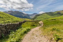 Borrowdale, dry stone wall