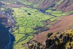 Great-Gable, dry stone wall