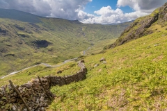 Langstrath, dry stone wall