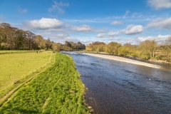 Chain Bridge over the River Tweed
