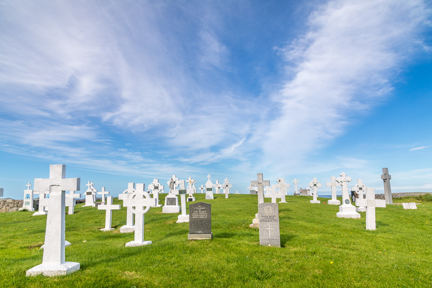 Eriskay graveyard