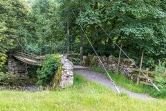 River Esk suspension bridge