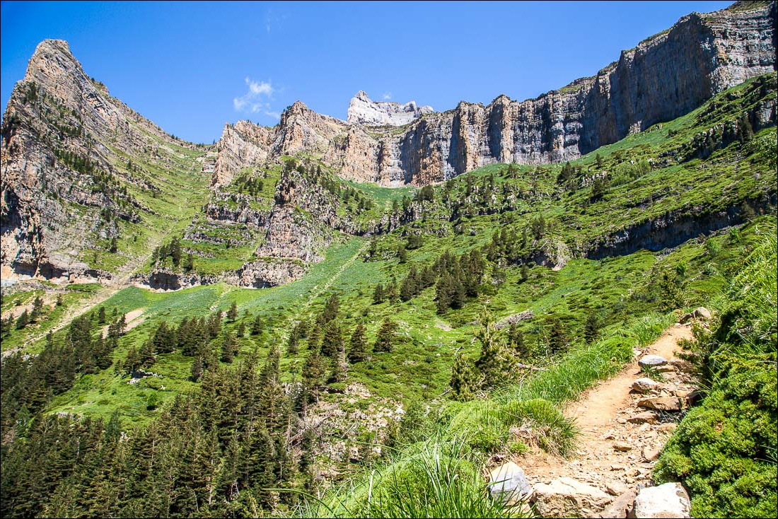 Faja Racon walk, Ordesa Valley Faja Racon walk, Ordesa Valley