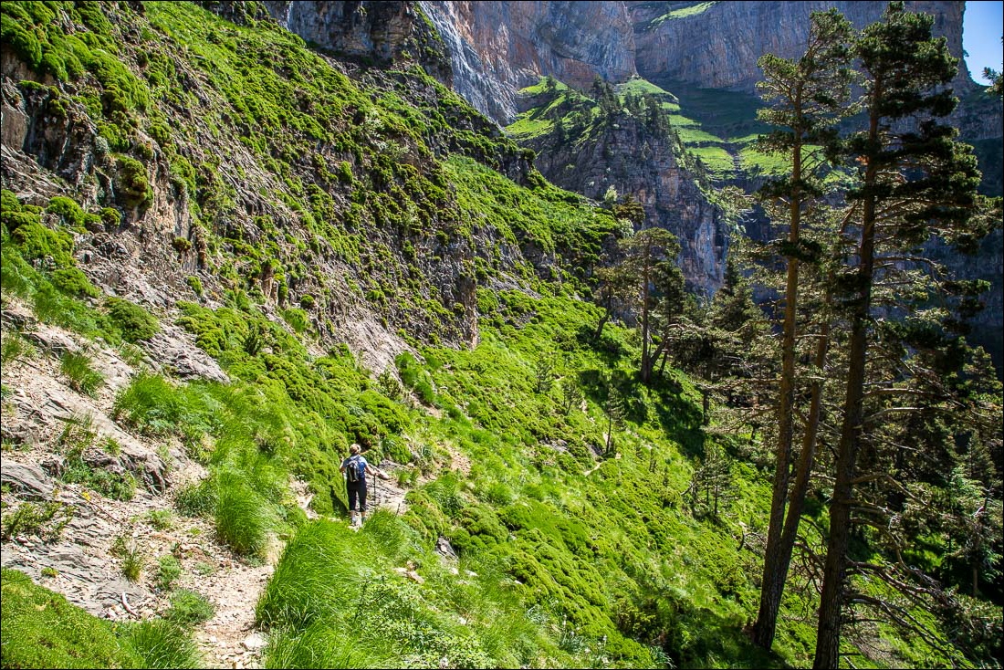 Faja Racon walk, Ordesa Valley Faja Racon walk, Ordesa Valley