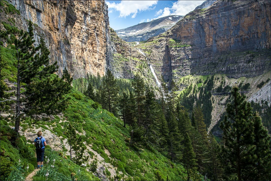 Faja Racon walk, Ordesa Valley Faja Racon walk, Ordesa Valley