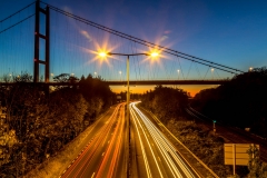 Humber Bridge sunset
