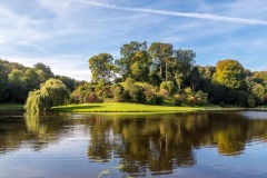 Studley Royal Water Garden, Half-Moon Reservoir