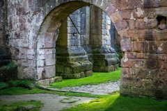 Fountains Abbey, cloister