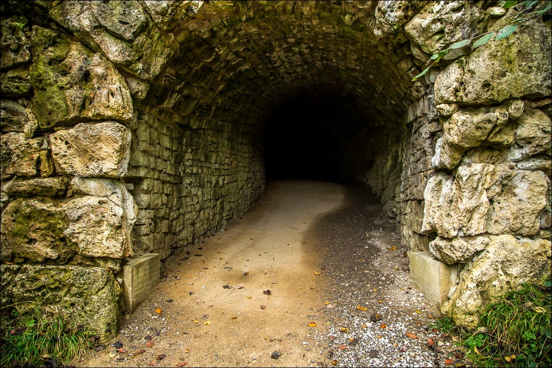 Studley Royal , Serpentine Tunnel