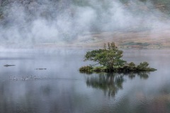 Crummock Water islands