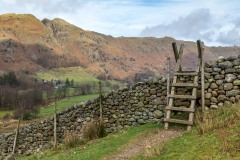 Great Langdale, ladder stile