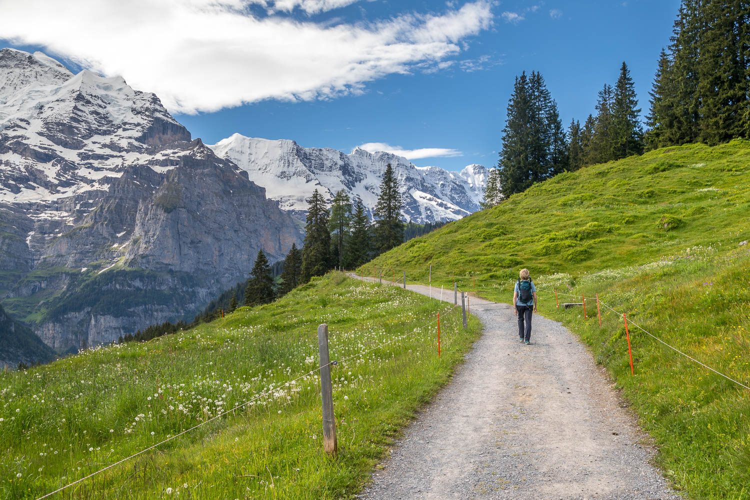 Gimmelwald walk Gimmelwald walk