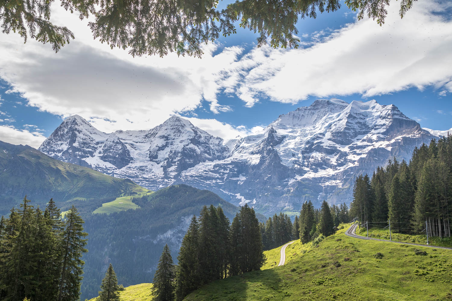 Eiger, Mönch, Jungfrau Eiger, Mönch, Jungfrau
