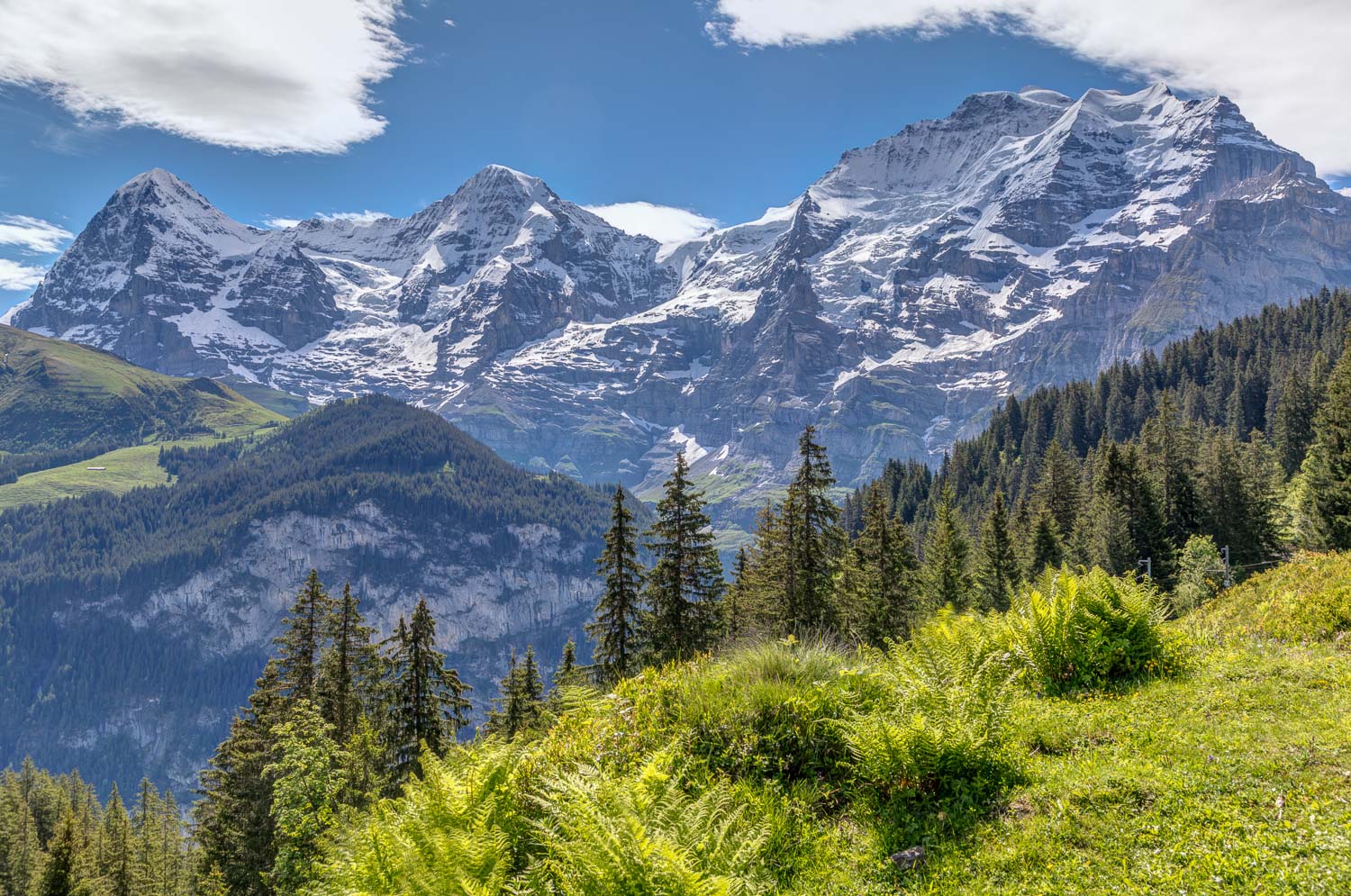 Eiger, Mönch, Jungfrau Eiger, Mönch, Jungfrau