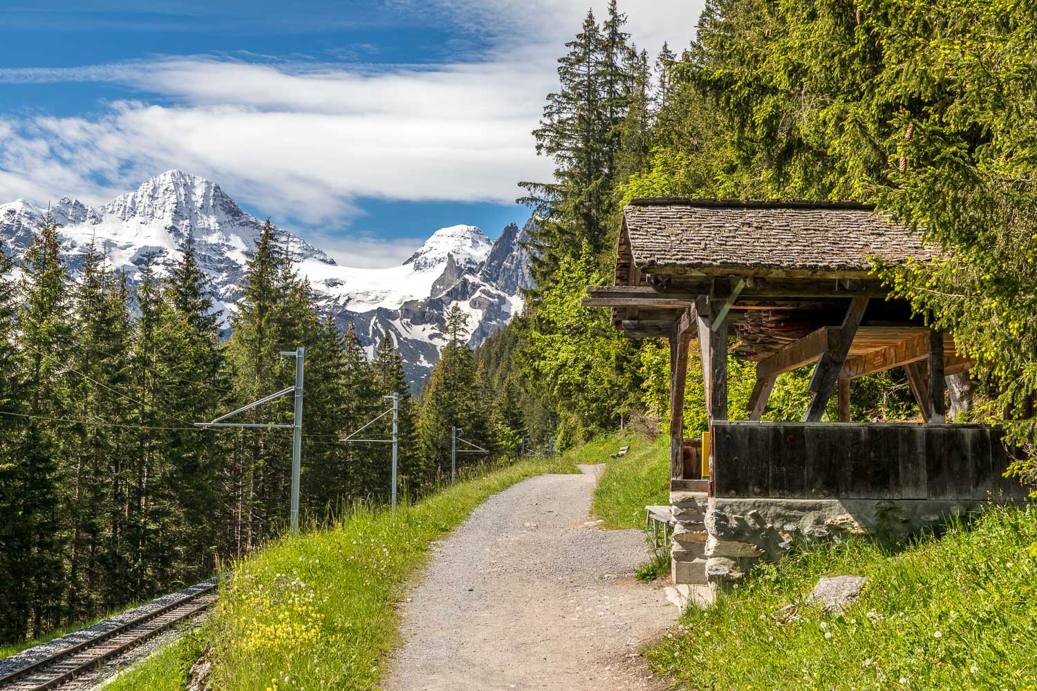 Gimmelwald walk Gimmelwald walk