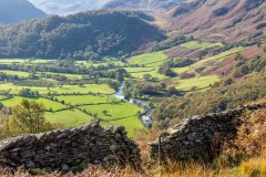 Grange Fell walk, Borrowdale, River Derwent