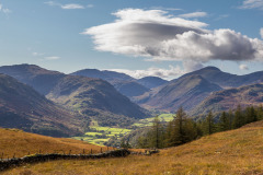 Borrowdale, lenticular cloud