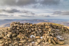 Summit cairn on Grasmoor