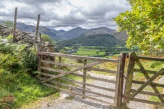 Borrowdale, Great Crag walk