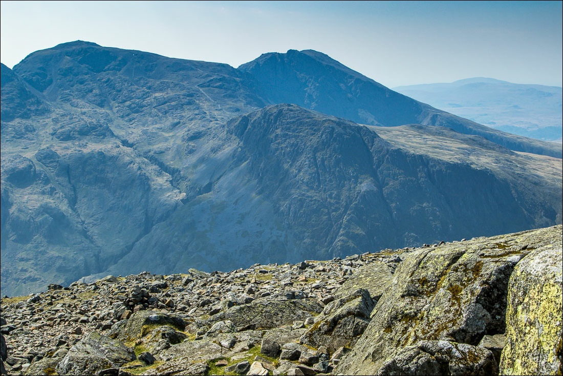 Scafells from Great Gable