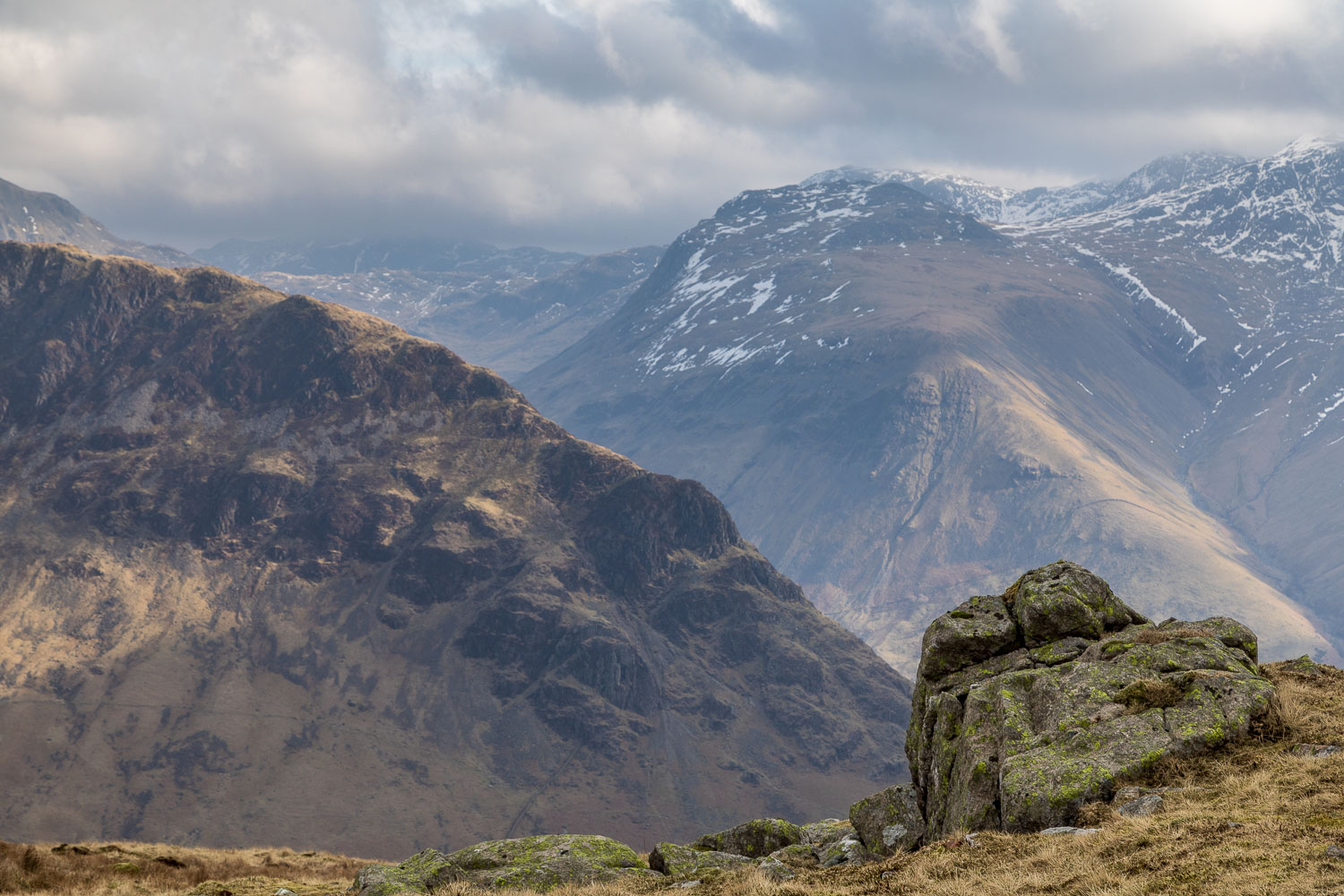 Scafell from Middle Fell
