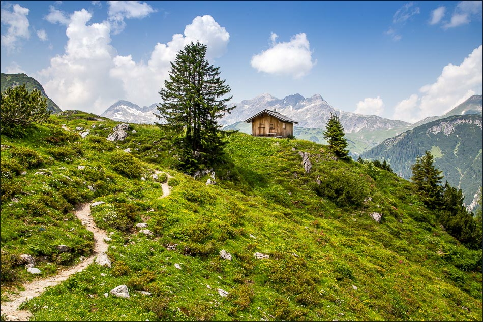 Lech walk, Austrian Alps