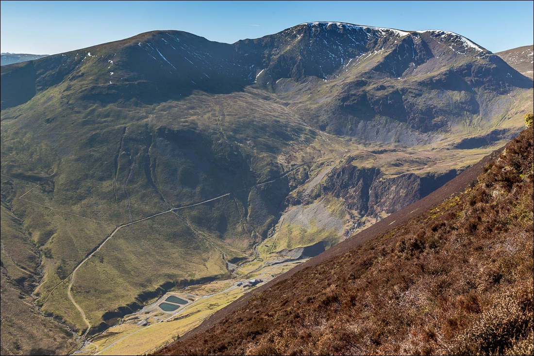 Force Crag Mine from Grisedale Pike
