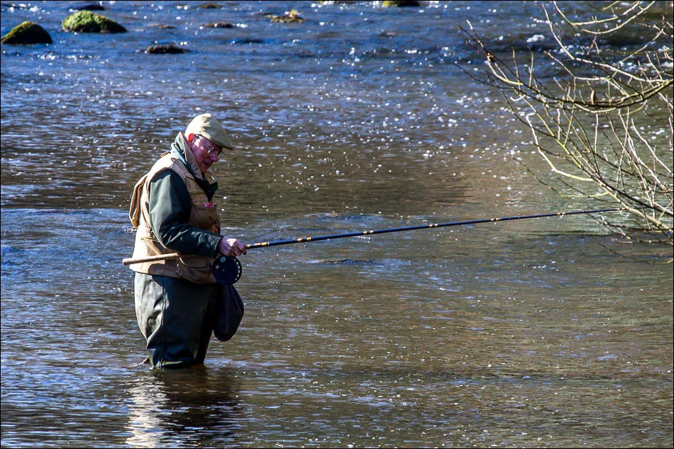 Angler, River Derwent Hackness