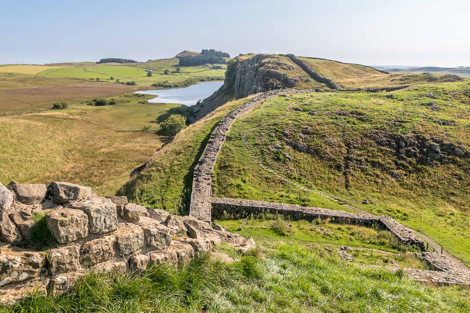 Crag Lough, Hadrians Wall