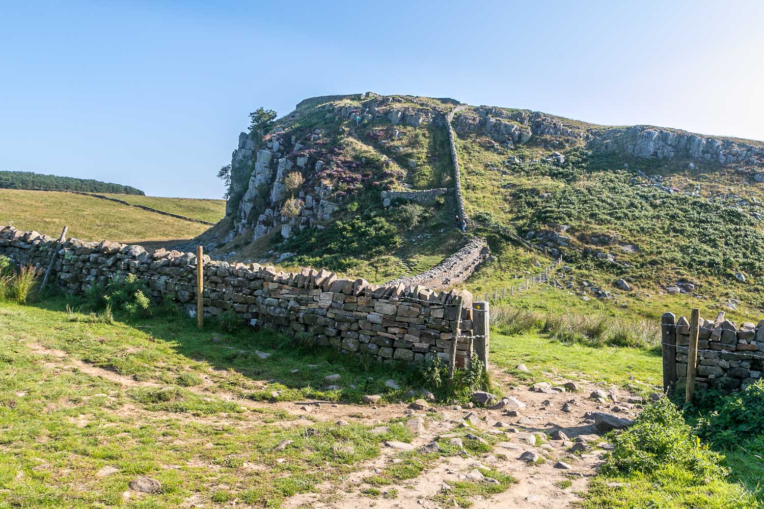 Hadrians Wall, Peel Crags