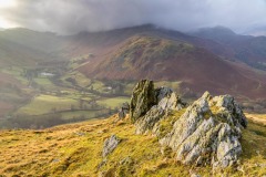 Hallin Fell summit, Boredale