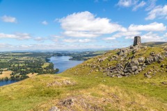 Hallin Fell summit, Ullswater view